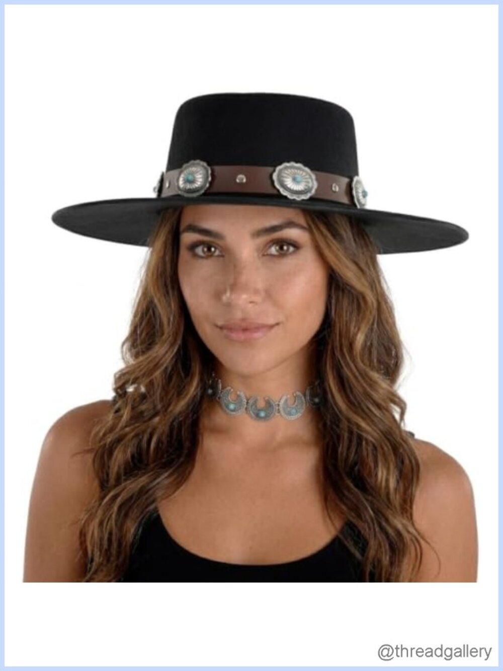 Faux Suede Cowgirl Hat Western One Size